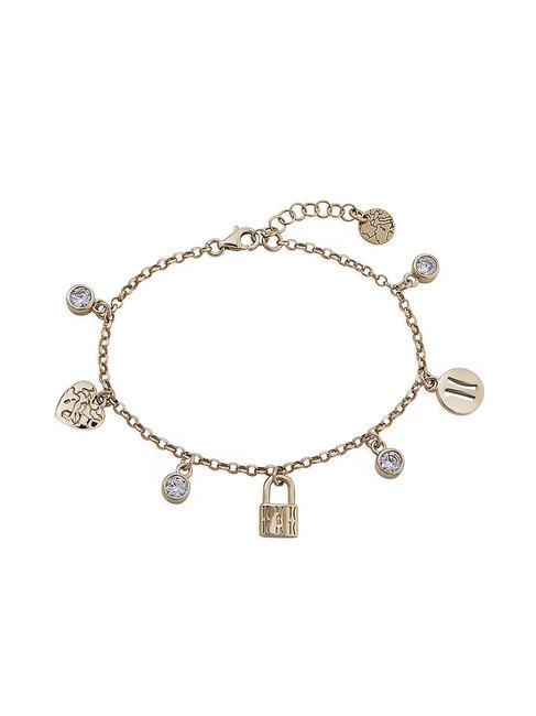 ALVIERO MARTINI PRIMA CLASSE RAMBLA Bracelet with charms and zircons gold - Bracelets