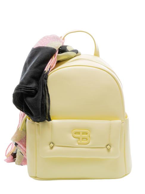 PASH BAG GLOSS Backpack with scarf yellow - Women’s Bags