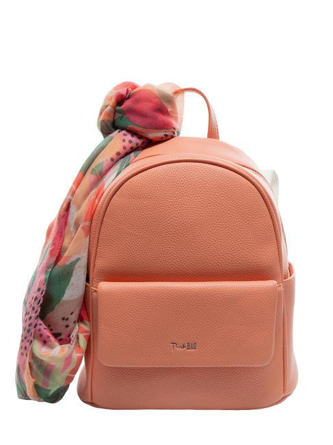 PASH BAG LIKE IT! Backpack with pocket and scarf peach - Women’s Bags